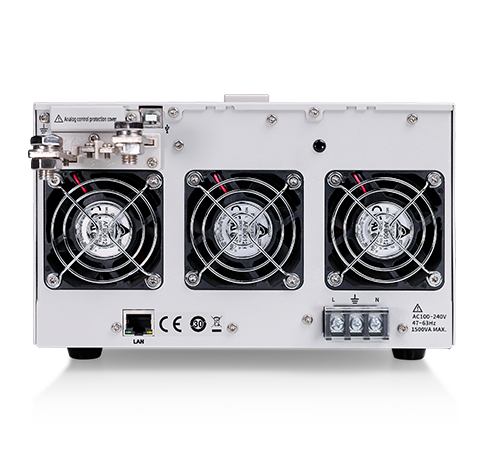 SPS5000X programmable DC power supply interface and output display